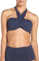 Women's Seafolly Wrap Underwire Bandeau Bikini Top