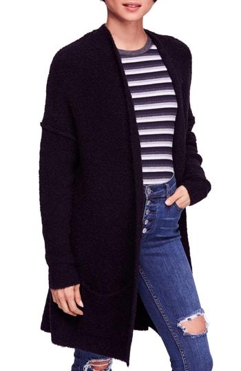Women's Free People Phantom Cardigan - Black