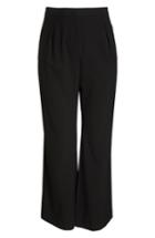 Women's Halogen High Waist Wide Leg Pants (similar To 18w) - Black