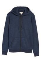 Men's The Rail Zip Front Sweater Hoodie, Size - Blue
