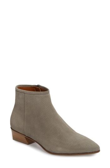 Women's Aquatalia Fire Embossed Bootie M - Grey