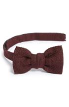 Men's Lanvin New Classic Texture Knit Silk Bow Tie