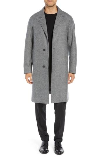 Men's Sanyo Wool Top Coat - Grey