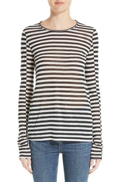 Women's Rag & Bone Arrow Stripe Tee