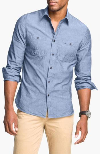 Wallin & Bros. 'workwear' Chambray Sport Shirt