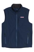 Men's Vineyard Vines Tech Windbreaker Vest, Size - Blue