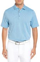 Men's Bobby Jones Xh20 Freckle Jacquard Stretch Golf Polo