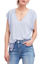 Women's Free People Voyage Tee - Blue