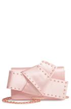 Ted Baker London Giant Knot Satin Clutch - Pink