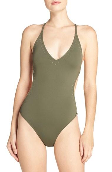 Women's Vince Camuto One-piece Swimsuit - Green