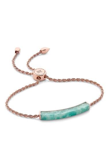 Women's Monica Vinader Linear Semiprecious Stone Bracelet (nordstrom Exclusive)