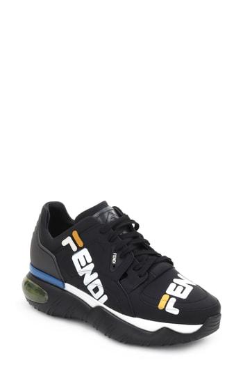 Women's Fendi X Fila Mania Logo Sneaker Us / 36.5eu - Black