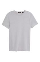 Men's Theory Gaskell N Dot Stripe T-shirt, Size - White
