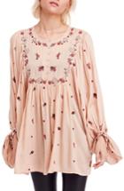 Women's Free People Kiss From A Rose Tunic - Coral