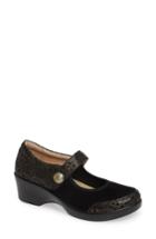 Women's Alegria By Pg Lite Maya Mary Jane Pump -5.5us / 35eu - Black