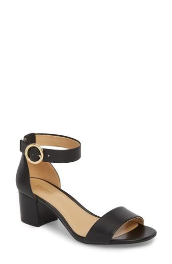 Women's Michael Michael Kors Lena Block Heel Sandal M - Black