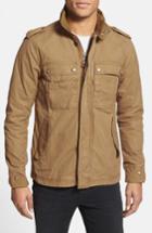 Men's Jeremiah 'paxton' Military Jacket With Stowaway Hood