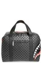 Men's Sprayground Sharks In Paris Duffel Bag - Grey