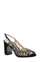 Women's J. Renee Tahira Embellished Cutout Sandal B - Black