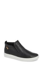 Women's Ecco Soft 7 Slip-on High Top Sneaker -4.5us / 35eu - Black
