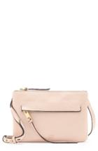 Vince Camuto Gally Leather Crossbody Bag - Pink