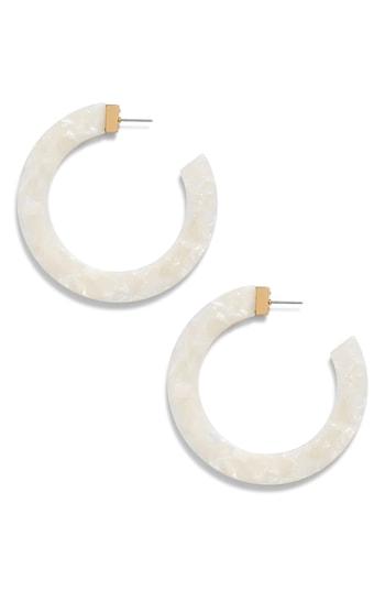 Women's Kate Spade New York Slice Of Stone Hoop Earrings