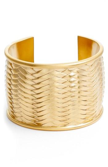 Women's Vince Camuto Woven Texture Cuff Bracelet
