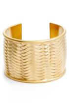 Women's Vince Camuto Woven Texture Cuff Bracelet
