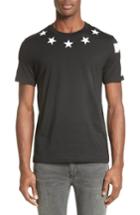 Men's Givenchy Star 74 T-shirt - Black