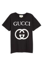 Men's Gucci New Logo T-shirt - Black