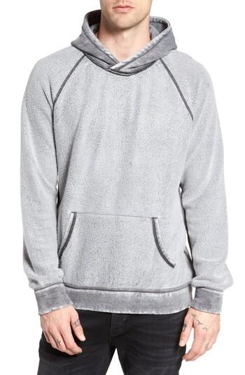 Men's The Rail Reverse Fleece Hoodie - Black