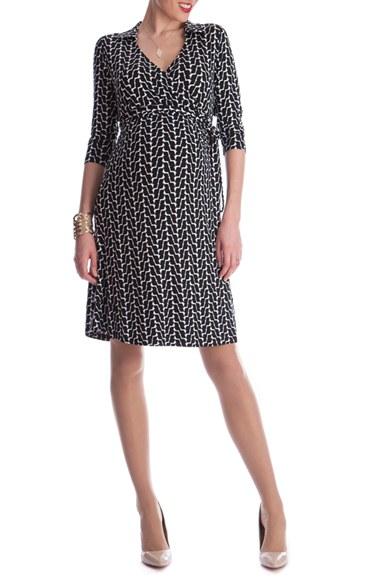Women's Seraphine 'georgina' Maternity Wrap Dress