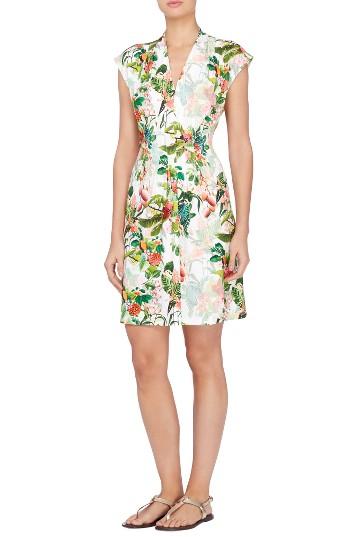 Women's Catherine Catherine Malandrino Print Jersey Dress - Green