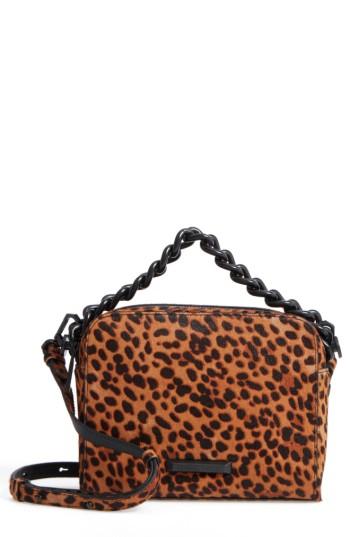 Kendall + Kylie Lucy Genuine Calf Hair Crossbody Bag - Metallic