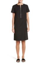 Women's Lafayette 148 New York Archie Shift Dress, Size - Black