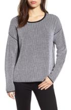 Women's Eileen Fisher Textured Merino Wool Sweater - White