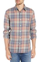 Men's Faherty Seaview Fit Stretch Flannel Shirt
