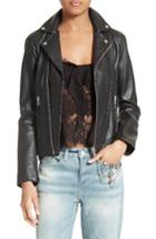 Women's The Kooples Lambskin Leather Jacket