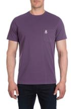 Men's Psycho Bunny Langford Garment Dye T-shirt - Purple