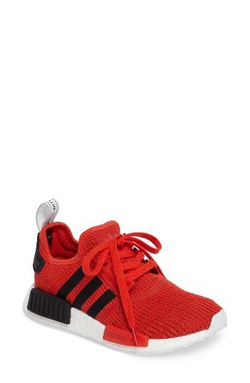 Women's Adidas 'nmd - R1' Running Shoe .5 M - Red