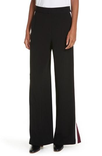 Women's Cinq A Sept Clementina Side Stripe Pants - Black