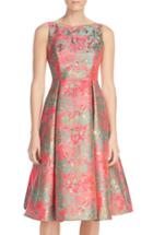 Women's Adrianna Papell Metallic Jacquard Fit & Flare Dress