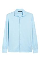 Men's Bugatchi Fit Silk Blend Sport Shirt