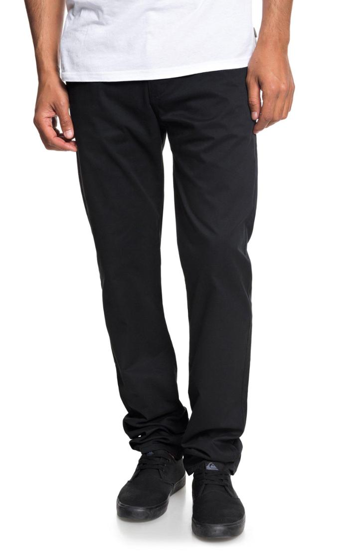 Men's Quiksilver New Everyday Union Straight Pants - Black