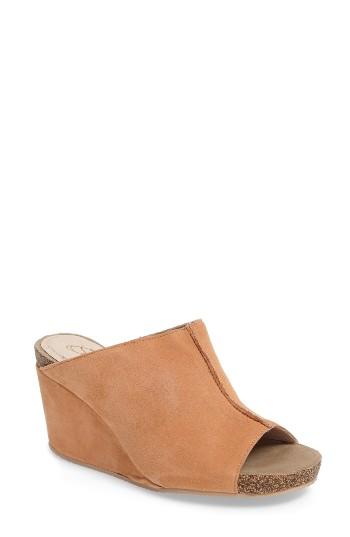 Women's Sudini 'bailey' Suede Wedge M - Orange