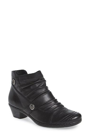 Women's Rieker Antistress 'lynn 63' Slouchy Bootie Eu - Black
