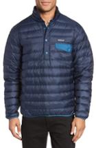 Men's Patagonia Water Repellent 600-fill-power Down Pullover Jacket, Size - Blue