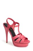 Women's Saint Laurent 'tribute' Sandal .5us / 37.5eu - Pink