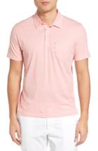 Men's Zachary Prell Breve Jersey Polo, Size - Pink