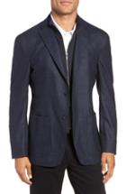 Men's Ted Baker London Tucker Trim Fit Wool Blazer S - Blue